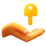 Receive key icon