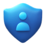 Shield user icon